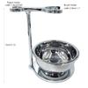 Razor Holder Practical Men's Razor Brush Standsunique Design Heavyweight Manual Shaving Brush Holdersoap Mug Bowl Boyfriend Husband Gift Set view 2