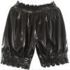 Latex Rubber Handsome Black Man Brief Short Underwear with Lace,Custom Colors,XS view 1