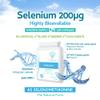 Selenium 200g - 120 Capsules  4 Month Supply as Selenomethionine The Naturally Occurring Form with Superior bioavailability - Made in The UK view 3