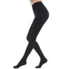 QIRUIRED Medical Compression Pantyhose - Closed Toe 23-32mmHg Graduated Support Tights Socks Stockings for Women & Men (Black, XL) view 1