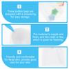 minkissy Sets Foaming Soap Net Bag Hanging Hole Maker Cup Loofah Sack Exfoliating Cleansing Net for Bar Pcs view 2