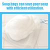 minkissy Sets Foaming Soap Net Bag Hanging Hole Maker Cup Loofah Sack Exfoliating Cleansing Net for Bar Pcs view 4