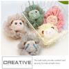FRCOLOR 12pcs Shower Foaming Balls Bath Balls for Boys and Girls Cartoon Design for Bath Sensory Toys and Boys and Girls Wash Hanging Ropes Included view 3