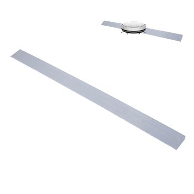 0.4'' Rise Threshold Ramps, Wheelchair Ramps for Home, Plastic Ramp, 2200lbs Capacity, Non-Slip, for Doorways, Driveways, Bathroom, Cuttable (Color : Gr, Size : 3 * 1cm/1.1 * 0.4in)