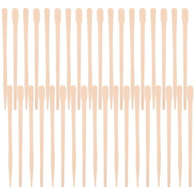 Beavorty 200pcs Hair Removal Wax Stick Wooden Waxing Stick for Wax Hair Removal at Home