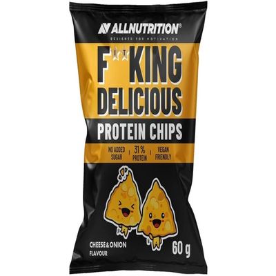 Allnutrition Fitking Delicious Protein Chips Cheese & Onion 60G