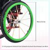 Wheelchair Handrim Covers, 22/24-Inch Silicone Wheelchair Push Rim Covers,1 Pair Non-Slip Wear-Resistant Hand Push Cover, Wheelchair Rear Wheel Cover for Improve Grip and Traction (Color : C, Size : view 3