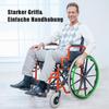 Wheelchair Handrim Covers, 22/24-Inch Silicone Wheelchair Push Rim Covers,1 Pair Non-Slip Wear-Resistant Hand Push Cover, Wheelchair Rear Wheel Cover for Improve Grip and Traction (Color : C, Size : view 4