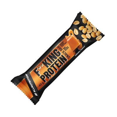 Allnutrition Fitking Protein Snack Bar Caramel Peanut 40G