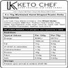Keto Chefs Ultra Low Carb Mixed Rolls Basket: Finger Rolls + Multiseed Rolls + Rustic Farmhouse Rolls - 3 Packs of 4 x 75g view 3