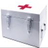 Nobel Medical First Aid Box with Detachable Tray, 2 Layer Storage, Multi Purpose Box, Camping, Workshop, office, Home, Vehicles, Safty Lock White view 1