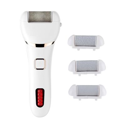 minkissy Electric Foot File Callus Remover Foot Dead Skin Scrubber Pedicure Care Tool Extra Heads for Women Men