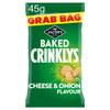 MASJacob's Baked Crinklys Cheese & Onion Grab Bag 45g-Food view 1