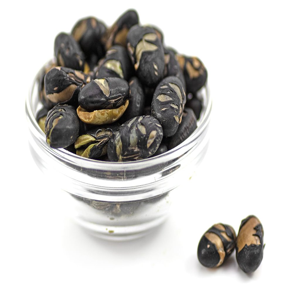 Sussex Wholefoods Roasted & Salted Black SOYA Beans 1kg