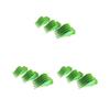 3 Set of 3Pieces Hair Clipper Limit Combs 32mm 38mm 51mm Cutting Guard Attachment Green