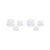 2 Set of 3X Silicone Cupping Set Vacuum Cupping Cup for Shoulder Arm Body Massage Transparent view 1