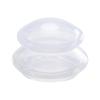 2 Set of 3X Silicone Cupping Set Vacuum Cupping Cup for Shoulder Arm Body Massage Transparent view 2