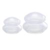 2 Set of 3X Silicone Cupping Set Vacuum Cupping Cup for Shoulder Arm Body Massage Transparent view 3