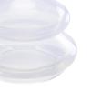 2 Set of 3X Silicone Cupping Set Vacuum Cupping Cup for Shoulder Arm Body Massage Transparent view 4