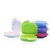 50 Pack Dental Orthodontic Retainer Box Denture Storage Container Mouth Guard Box with Vent and Hinged Lid (Color : White - 50pcs) view 2