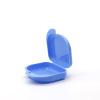 50 Pack Dental Orthodontic Retainer Box Denture Storage Container Mouth Guard Box with Vent and Hinged Lid (Color : Blue - 50pcs) view 1