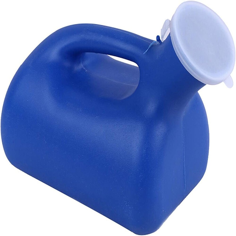 BALAFO Urinal Bottle,Portable Urinal,With LidUrine Bottle,Large Male Urinal 2000ML Portable Mens Potty Pee Bottle Collector Travel Toilet