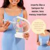 Pixie Menstrual Disc Applicator - Inserts Like A Tampon - Every Woman Can Now Use Period Discs - Perfect for Long Nails - Self Sterilizer TPE Properties - Travel Case - NOT for Menstrual Cups view 3