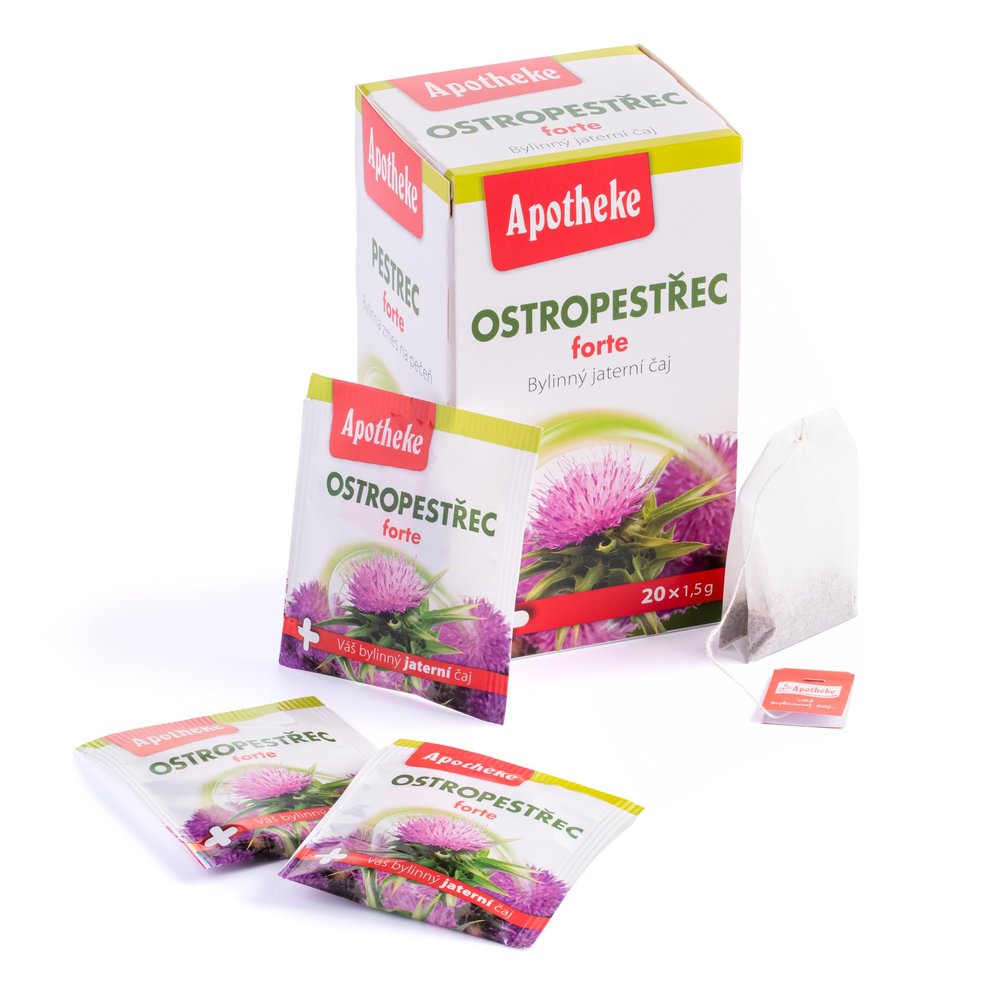 Apotheke Herbal Liver Detox Cleanse, Kidney Function Support Tea in Bags 20 x 1.5g (1)