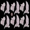 12 x Edible 3D Extra Large Lillies Lilly set one Flowers icing toppers, cake cupcakes decorations (Baby Pink) view 1