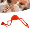 Focket Nose Cover, Thread Noses Warmer Comfy Wear Breathable Standard Desgin Portable for Playing (Red) view 3