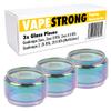 VapeStrong Multicolour 3X Spare Bubble Glass Tube for GeekVape Zeus or Z Subohm, Zeus X RTA, ZX RTA & Dual RTA Tanks Fatboy Bulb Fat Boy view 1