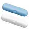 2Pcs Electric Toothbrush Travel Case Portable Travel Holder for Oral-B Philips and so on, Blue & White view 1