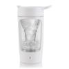 EQURA Electric Shaker Bottle, Blender Bottles, Made with Tritan - BPA Free - Portable Mixer Cup/USB Rechargeable Shaker Cups for Protein Shakes and Meal Replacement Shakes - White view 1