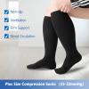 Valcatch Plus Size Compression Socks for Women & Men, 20-30mmhg Wide Calf Extra Large Knee High Support Compression Stockings for Circulation & Recovery, Closed Toe Graduated Compression Socks view 3