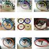24inch Rear Wheel Sports Wheelchair Cover, Colorful Wheelchair Push Rim Covers, Improve Grip And Traction, Wheelchair Rear Wheel (Color : D) view 3