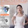 2023 Shiatsu Neck and Shoulder Massager with Soothing Heat, Electric Deep Tissue 3D Kneading Massage Pillow, Simulate Human Hand Grasping and Kneading, for Neck, Back, Shoulder, Foot, Leg, White view 4