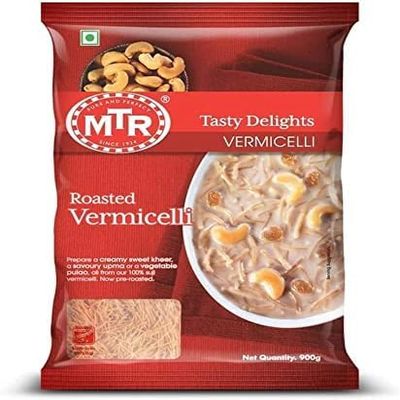 MTR Instant Ready Mix Various Flavours - Traditional South Indian Breakfast  Tasty and Healthy - Easy to Prepare Snacks - Roasted Vermicelli 900g (Pack of 1)