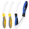 4 Pcs Crevice Cleaning Brush Gaps Cleaning Brush Window Groove Scrubbing Corners Cleaning Tools Cleaning for Narrow Spaces Bathroom Kitchen Tiles view 1