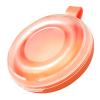 Denture Braces Storage Box Large Retainer Storage Container Lightweight Dustproof Orthodontic Delicate Storage (Orange) view 1
