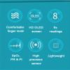 Accu Answer Bluetooth Pulse Oximeter Approved CE Built-in Offline Storage, Oxygen Monitor finger Adults for Heart Rate Blood Oxygen Saturation, Free APP view 3