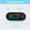 Accu Answer Bluetooth Pulse Oximeter Approved CE Built-in Offline Storage, Oxygen Monitor finger Adults for Heart Rate Blood Oxygen Saturation, Free APP view 4