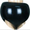 Handmade Black Inflatable Latex Underpants Rubber Swimsuit Briefs Inflate Shorts,Purple,XL view 1