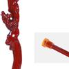 Cane, Elderly Crutches, Solid Wood Walking Stick, Walker, Rosewood Curved Handle Hollow Carving 90Cm Long Available As Needed Truncated By Yourself Woodenfor Men an Present view 3