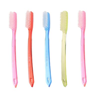 Bohue Extra Hard and Firm Toothbrush Manual Toothbrush Adult Huge Head Toothbrush Firm Bristle Toothbrush Dental Care Tools for Teeth Stain Cleaning (10)