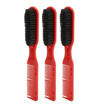3Pcs Hair Beard Brush,Portable Double Headed Styling Tool,Men's Styling Hair Beard Brush Comb,Multifunctional Haircut Styling Brush Hair Comb for Beard for Home and Salon Use