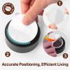 Nessus 100 PCS Original Aluminum Foil Lids from Vertuo Reusable Pods Kit, [ALSeal EZ FIT] for Nespresso Refillable Pods, Compatible with Nespresso Vertuoline Machine(Foil Seals Only) view 2