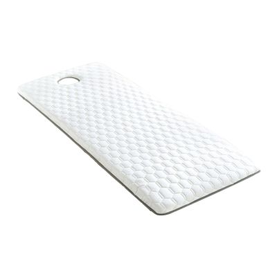 LXJDDLD 2cm Thickness Lash Bed Topper,Square Head Spa Mattress Pad,Non-Slip Memory Foam Mattress Topper for Massage Table Accessories with Facial Breathing Hole,White,75x190cm 2cm