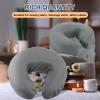 24 Pcs Face Cradle Covers for Massage Table Microfiber Reusable Soft Thicker Massage Table Head Rest Covers Bulk Oil Proof Headrest Cradle Sheets for Spa Beauty Salons (Gray) view 4