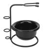 Bowl Brush Stand Shaving Brush Stand Bowl, Stable Base, Dust Proof, Metal Holder, Shaving Soap Bowl, Universal Fit, Space Saving, Lightweight view 4