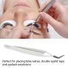 Eyelashes Applicator Tool Eyelash Extension Tweezer, Stainless Steel Clamping Tool for Makeup, Professional & Personal Use, Seamless Fit, Comfortable Grip view 2
